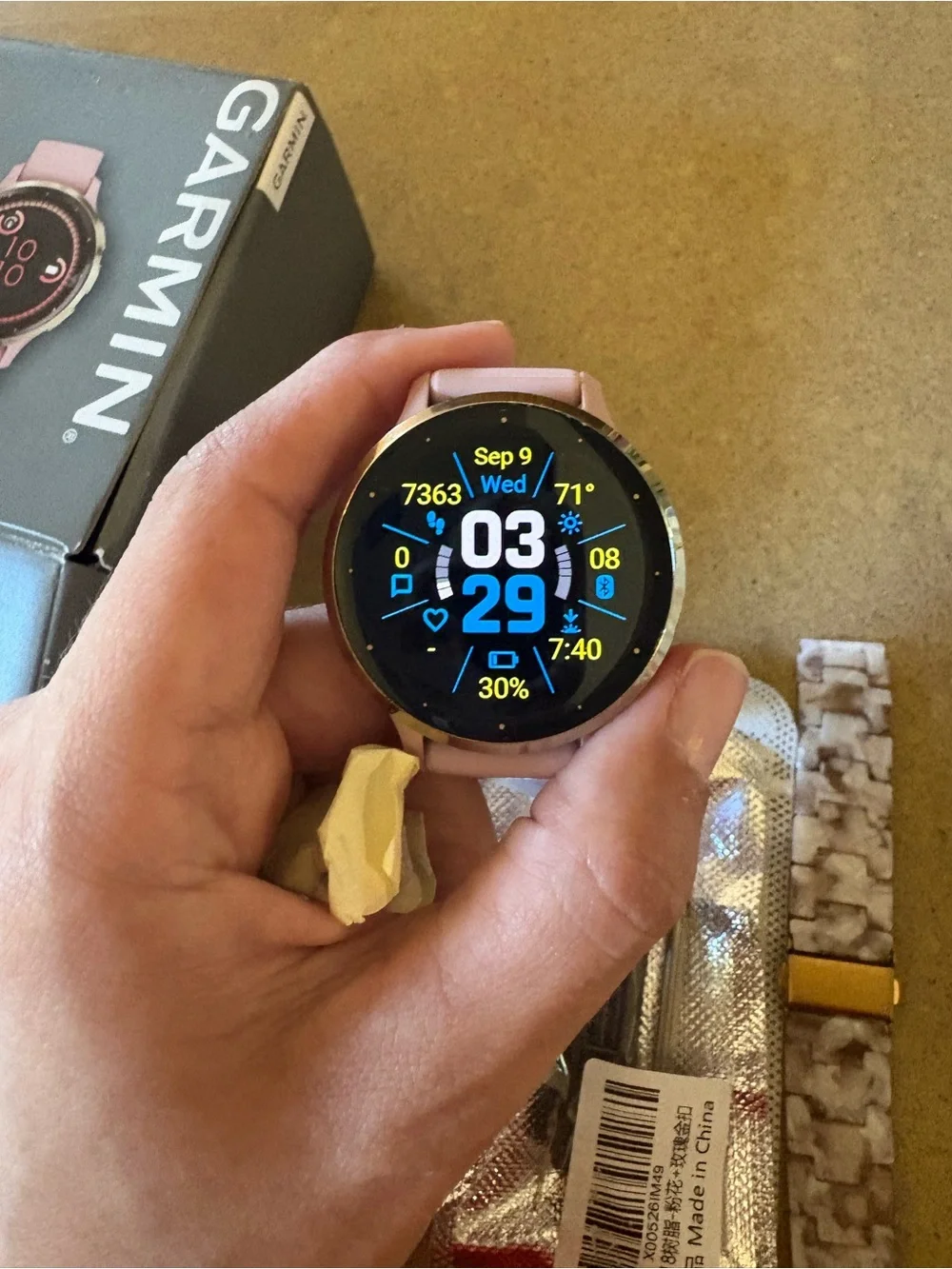 Garmin Venu 3S Pink GPS Smartwatch